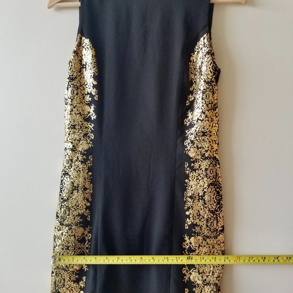 Host Pick Vero Moda Women's Statement Dress Gold - Picture 9 of 10